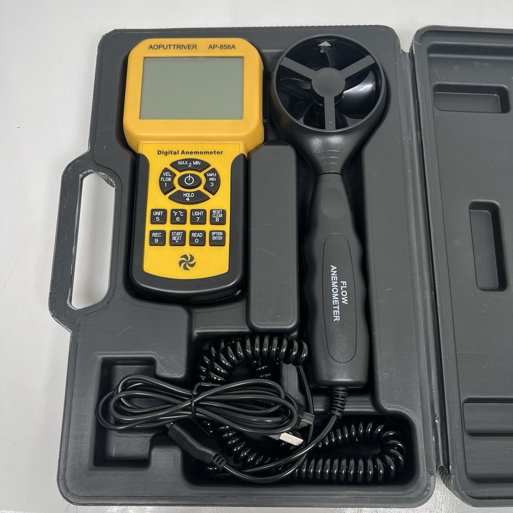 AOPUTTRIVER Handheld Digital Anemometer AP-856A