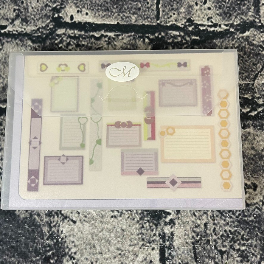 Creative Memories VINEYARD Storybox Paper & Stickers
