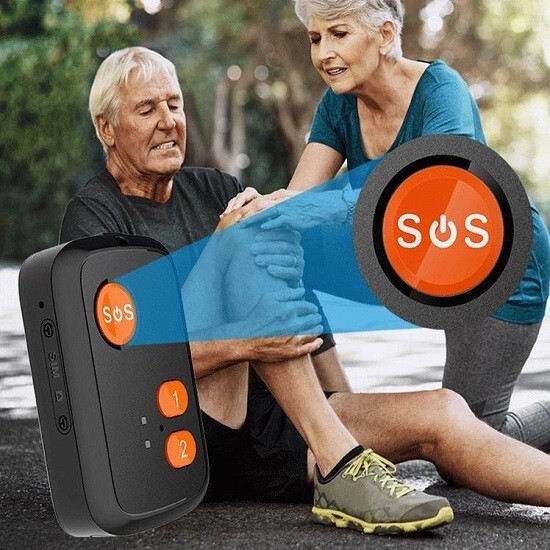MediTrackGPS® 4G Personal GPS Tracker for Elderly with SOS & Fall Detection MT51