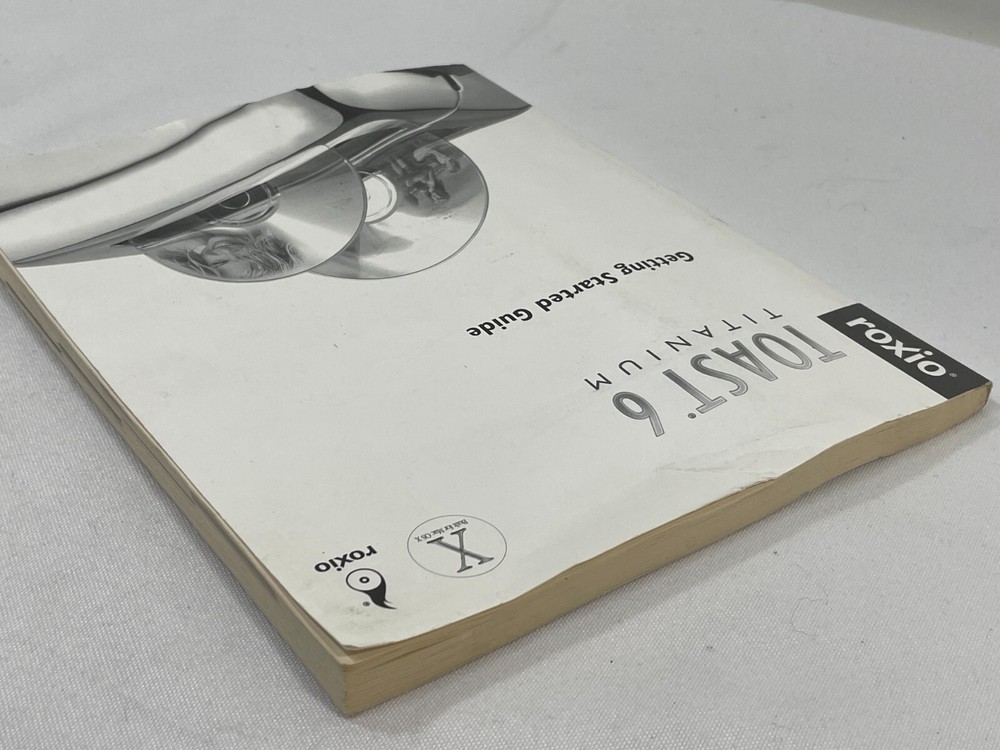 Vintage 2003 Toast 6 Titanium Adaptec CD-ROM Recording Software Mac OS Computer