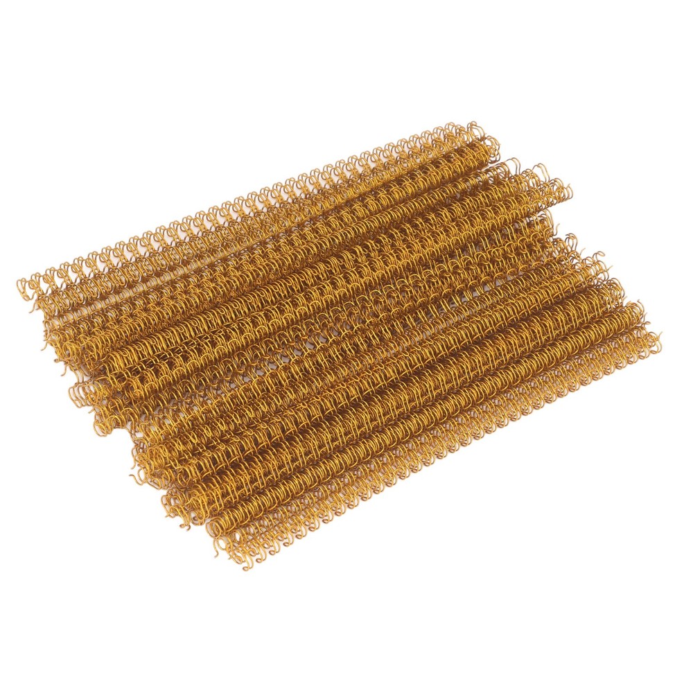 100Pcs Double Loop Wire Binding Spine Durable Set Kit For A4 Paper Popular