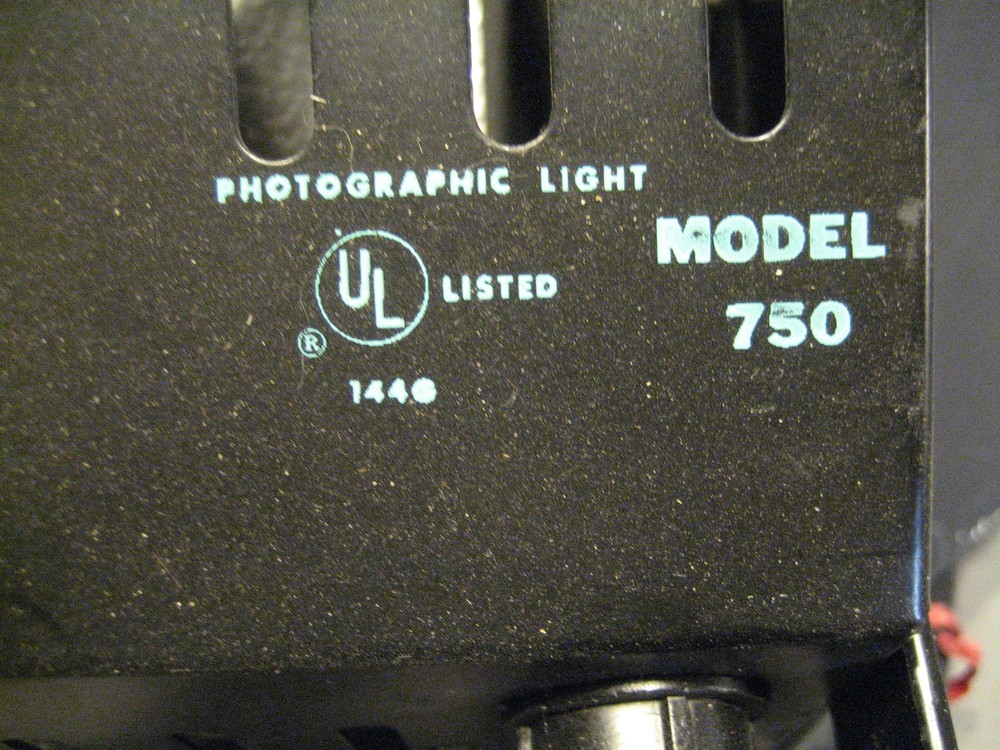 Smith Victor Model 750 Light With Barndoors