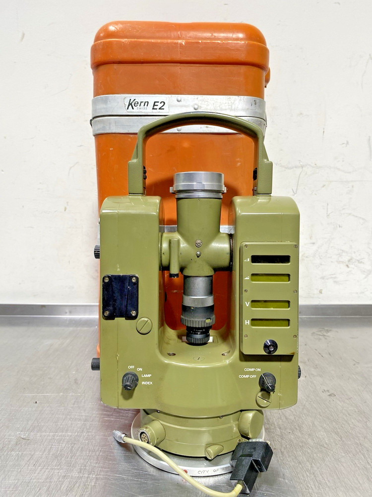 Kern Swiss E2 Electronic Theodolite Precision Sub-Second Surveying Transit Works