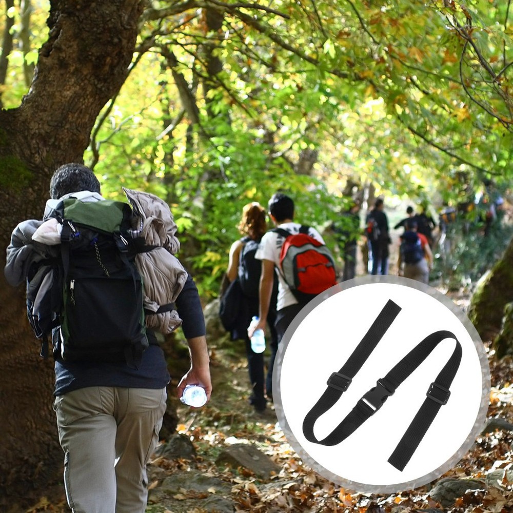 Outdoor Backpack Adjustable Chest Strap Buckle With Non Webbing Support