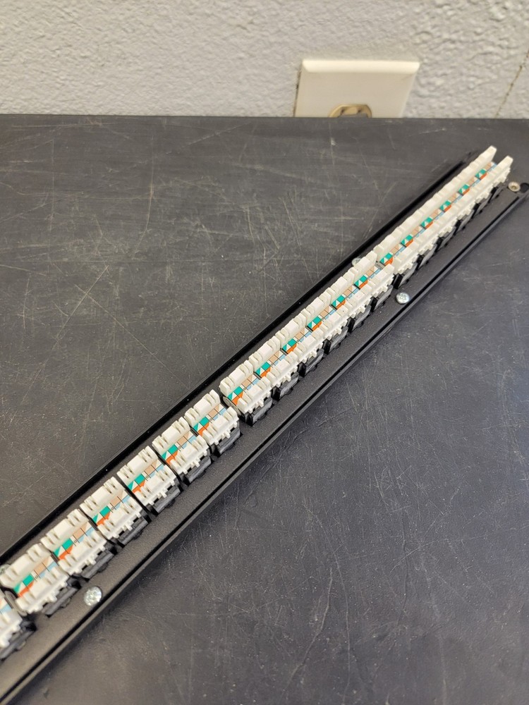 (3) Levinton Cat6A Universal Patch Panel 24-Port 10G Extreme