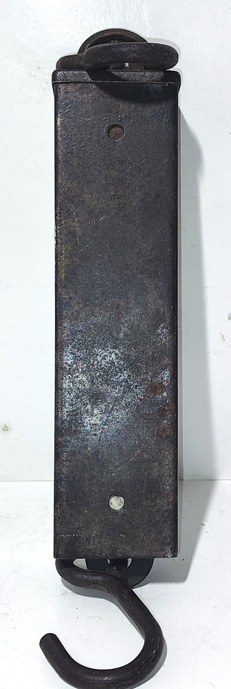 VINTAGE HANSON SCALE CO. 160 LB HANGING SPRING FISH SCALE #8916 DATE CODE 7-46