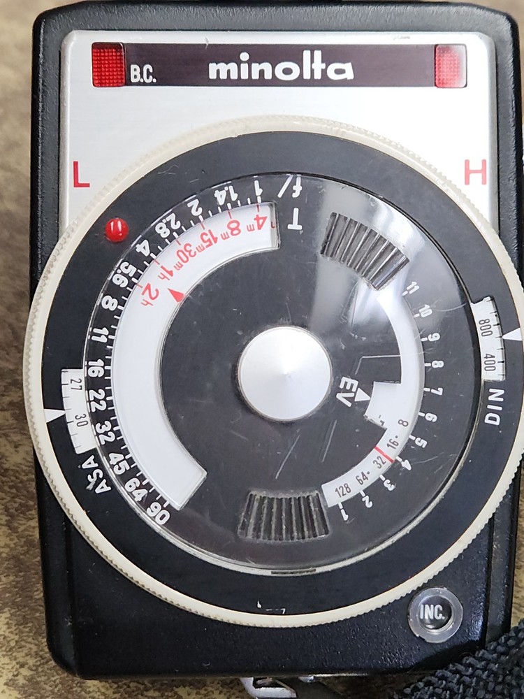 Vintage 1971 Minolta Auto Meter Professional Exposure Meter Clean Untested