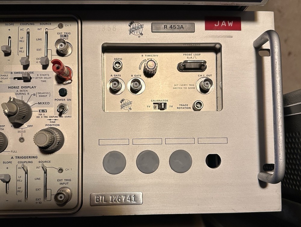 Eight Electronic Engineering Testing Devices, HP, Tektronix, Kepco, Agilent