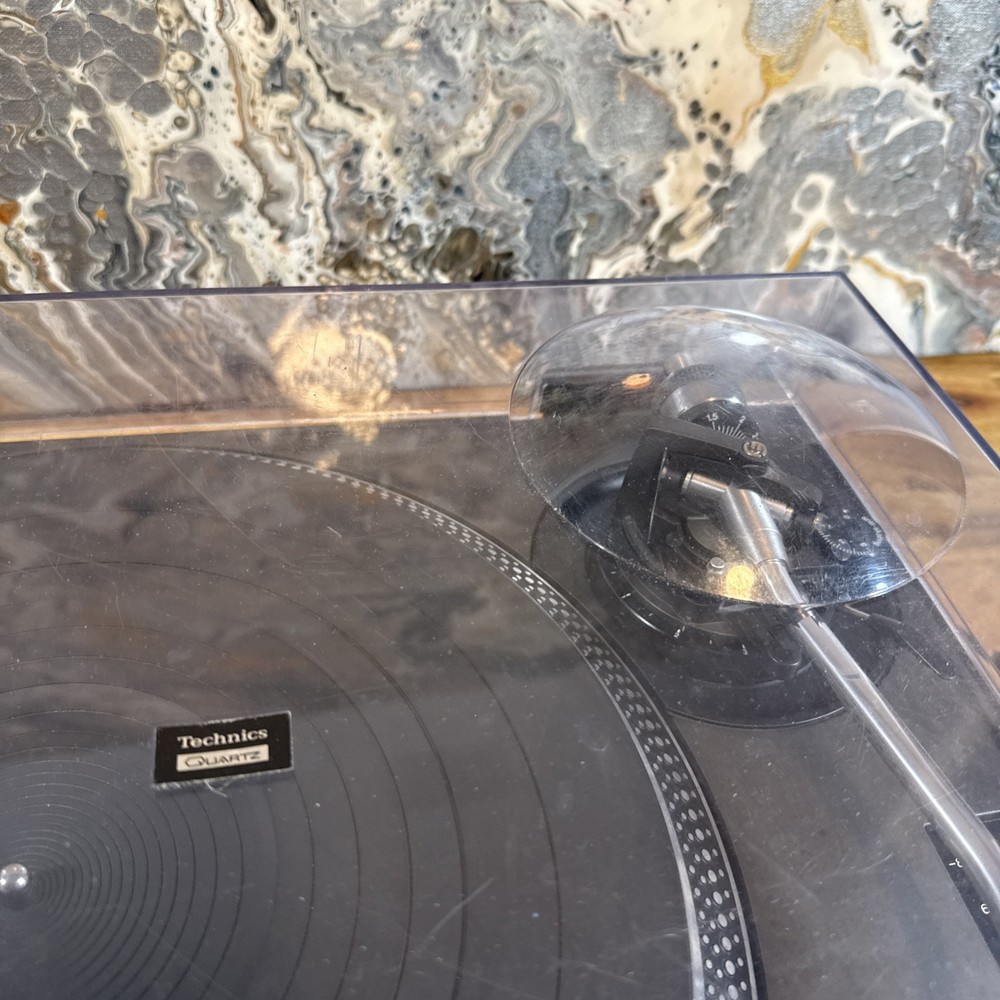 technics sl-1200mk2 Direct Drive turntable Black Dj Audiophile