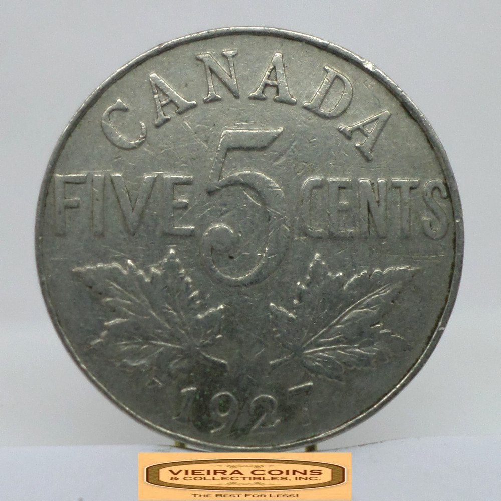 1927 Canada 5 Cents - #C56052NQ