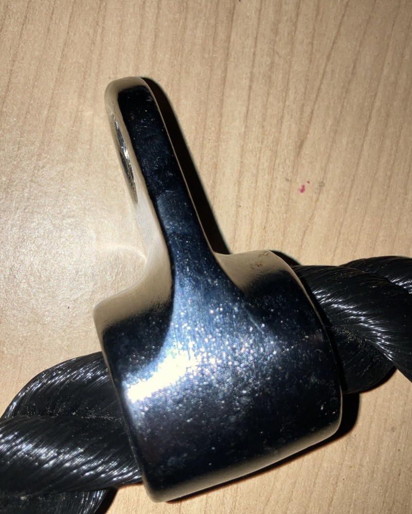 Dual Grip Tricep Rope, Pull Down Cable Machine Attachment