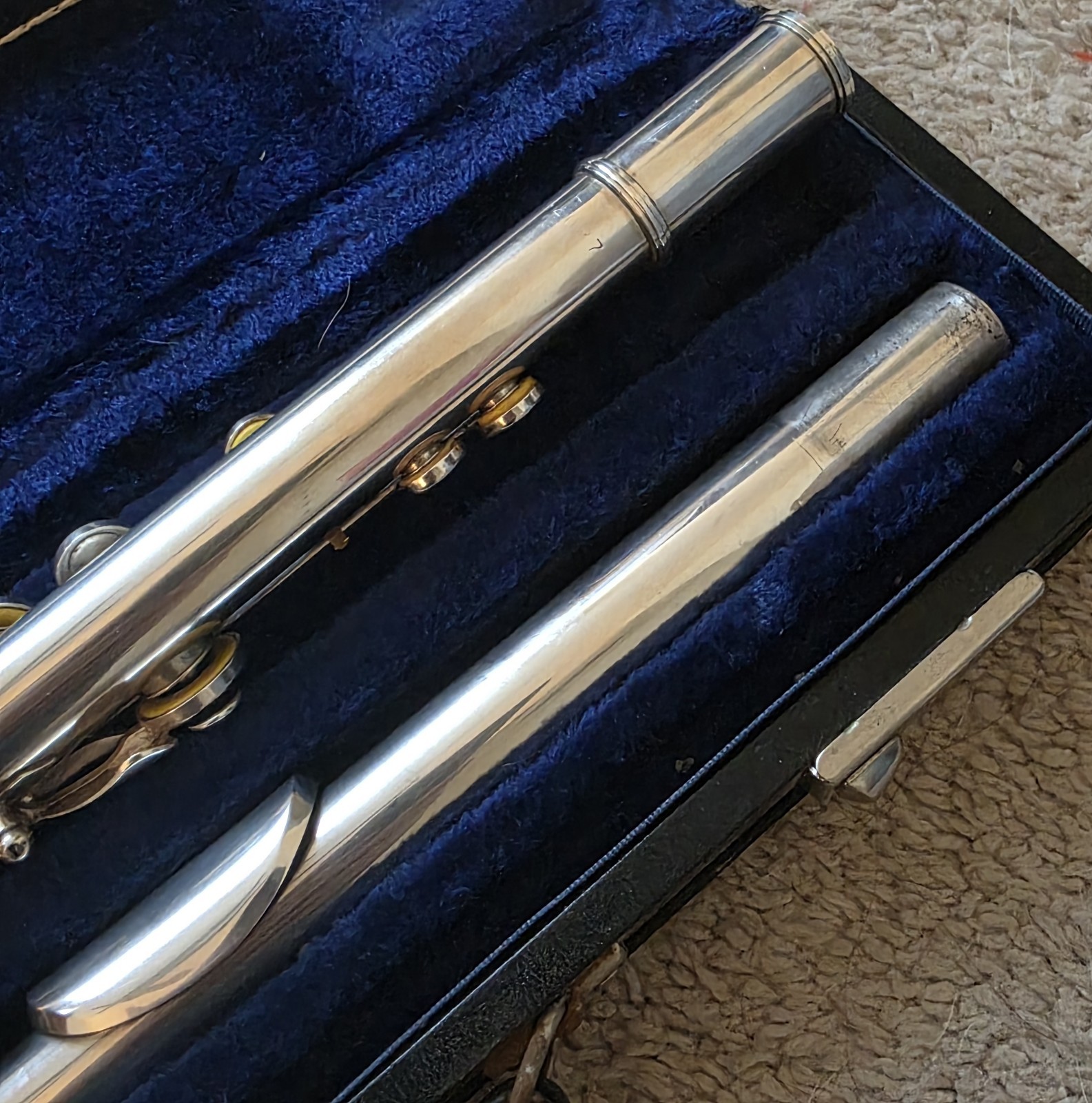 SALE Artley Early Elkhart Indiana Flute Open Holes C Foot w/ Case