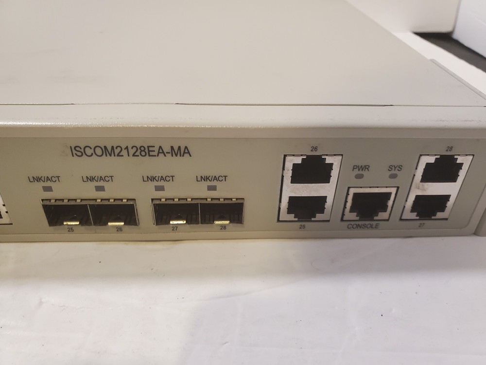 RAISECOM ISCOM2128EA-MA-AC 24 Port Fast Ethernet PoE Switch