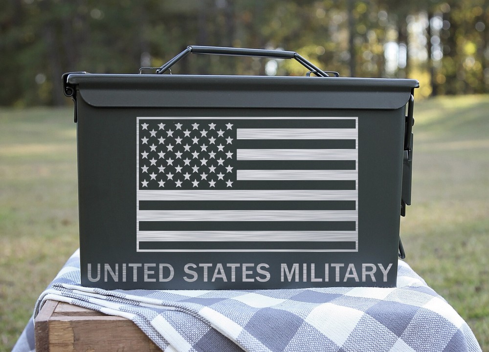 Engraved Steel Ammo Can