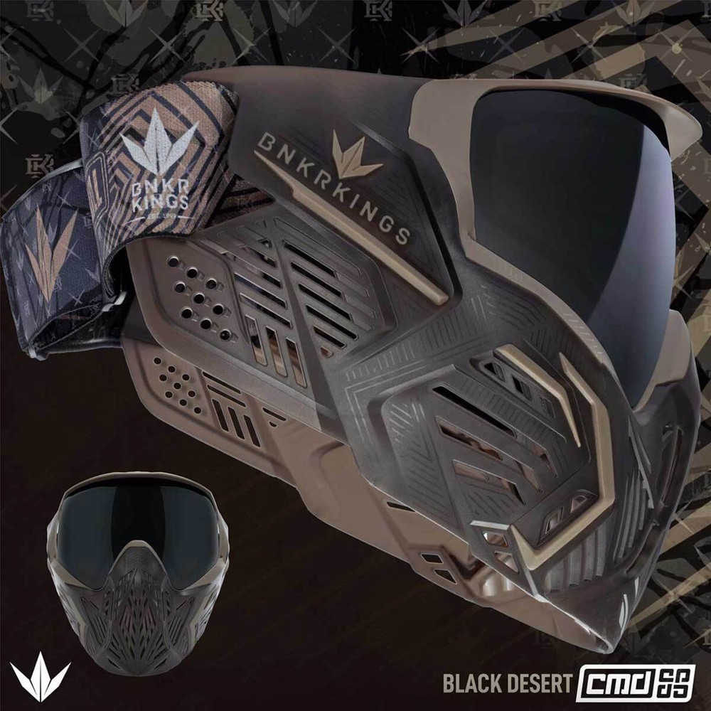 Bunkerkings CMD Goggle Black Desert