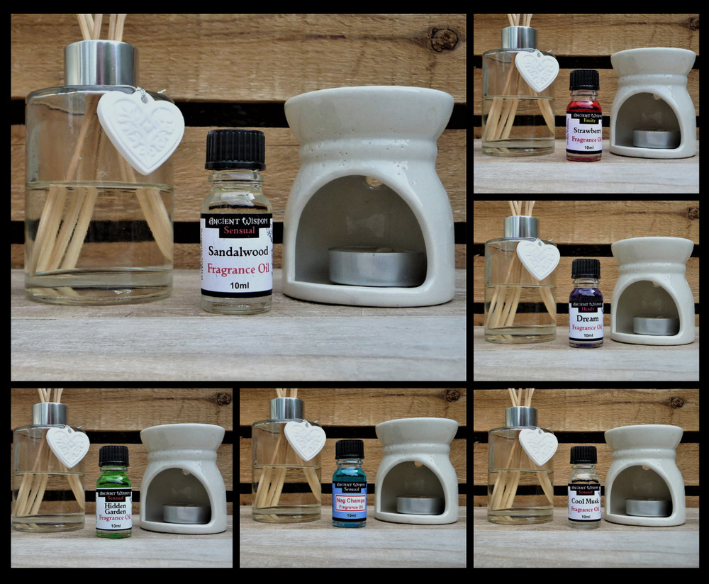 ANCIENT WISDOM 10ML FRAGRANCE OILS AROMATHERAPY OIL BURNERS DIFFUSERS
