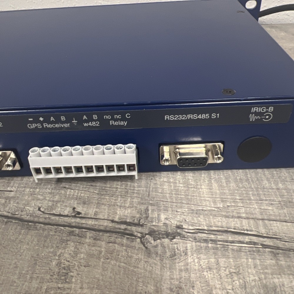 Wharton 4860 Master Clock 4860netcllent