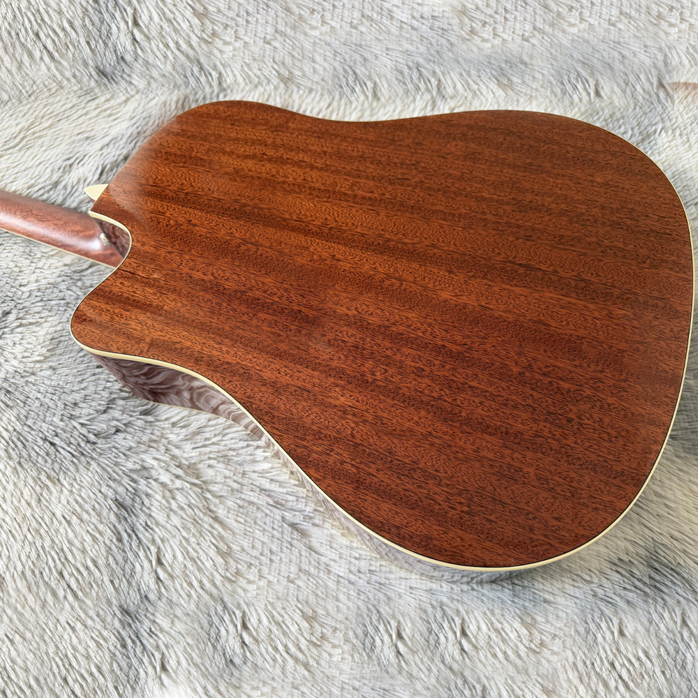 Acoustic Guitar For Beginners And Easy To Lear.High-Quality Double Solid Spruce