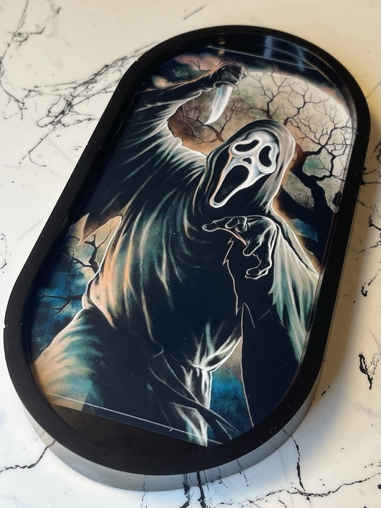 Ghostface Ashtray And Tray Set