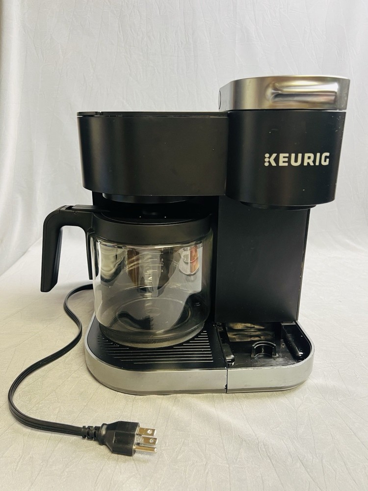 Keurig K CUP-Duo Program Coffee Maker, Single Serve & Carafe Brewer MRP$140 READ