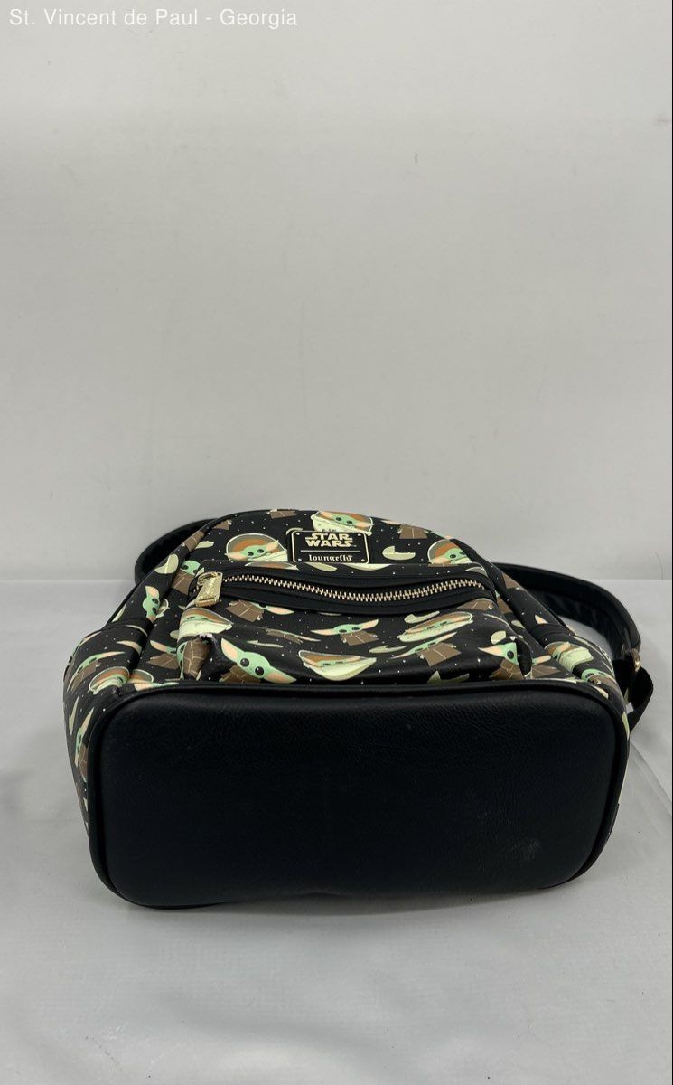 Disney Parks Loungefly Grogu Baby Yoda STAR WARS Mandalorian Mini Backpack VGC