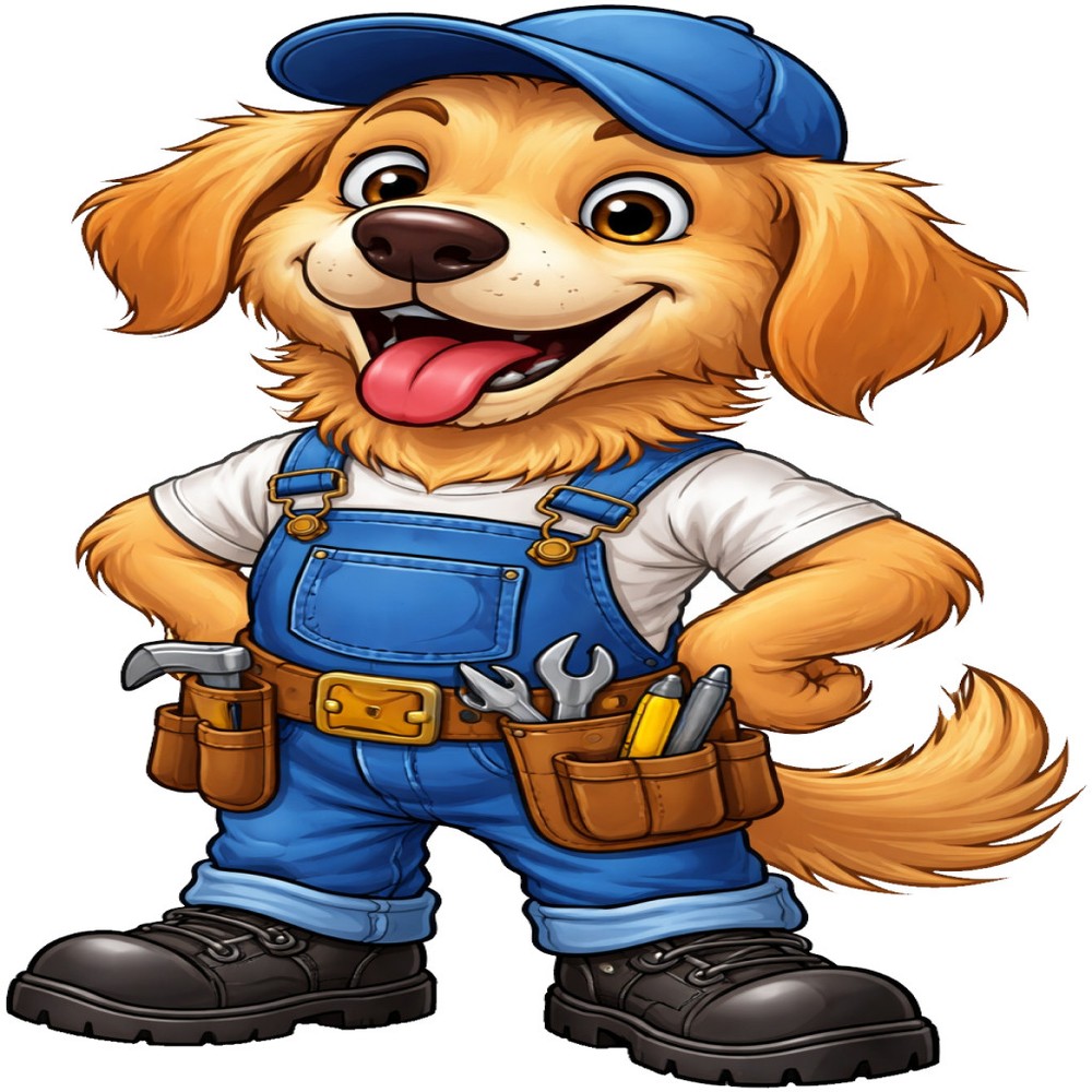 30 Custom Blue Hound Personalized Address Labels