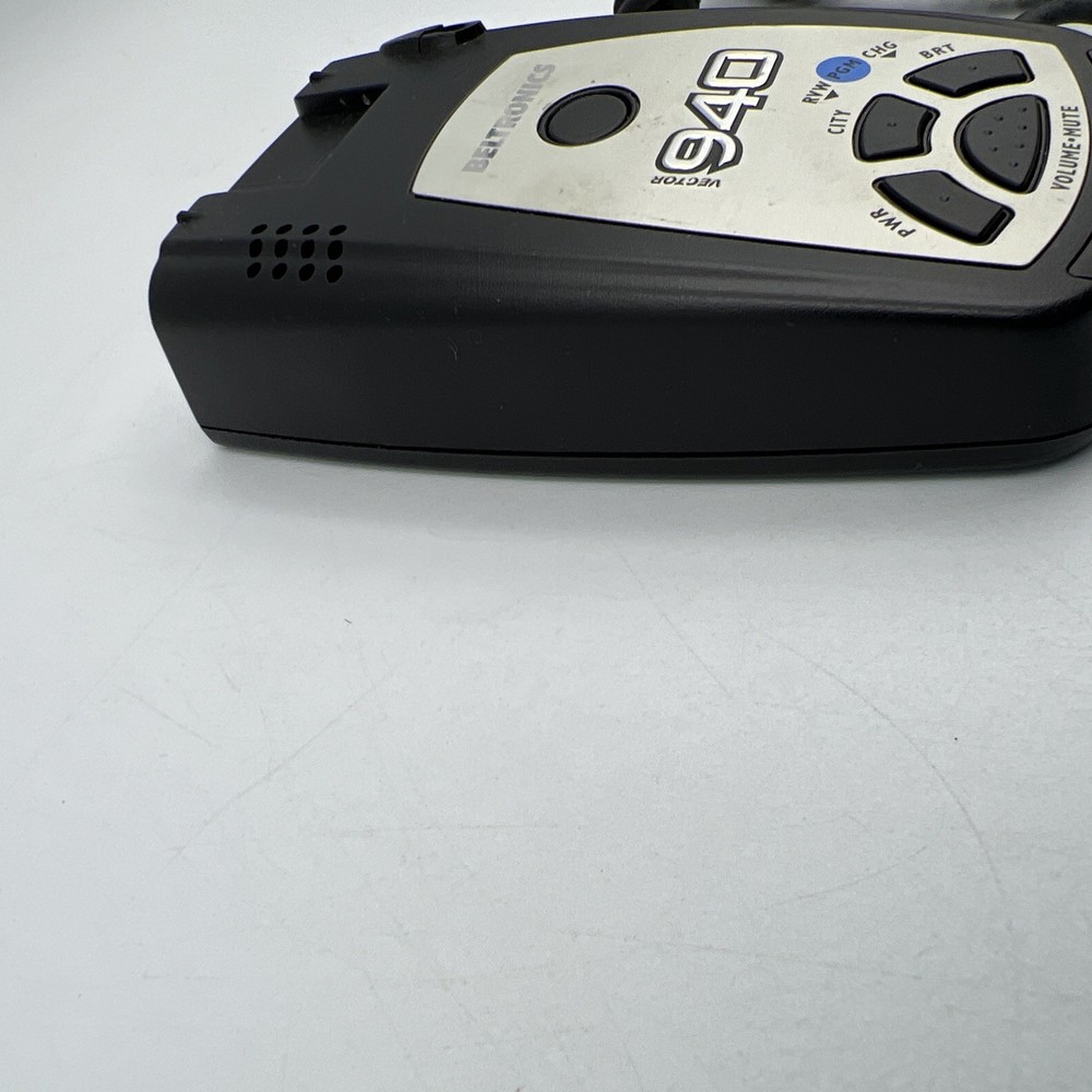 Beltronics Vector 940 Radar Detector with Power Cord
