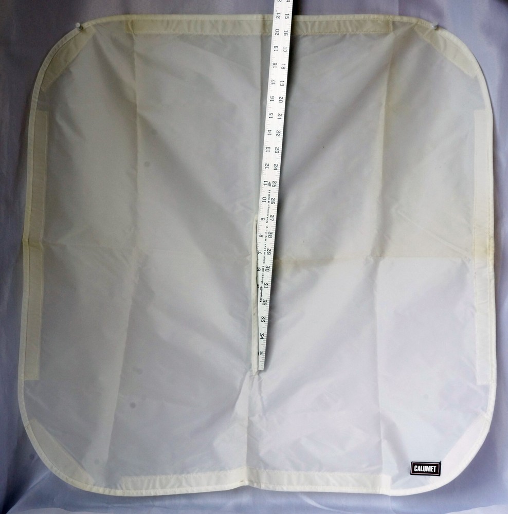 Vintage Calumet Diffusion Cloth Sheet for Small Medium Softbox 28x28"