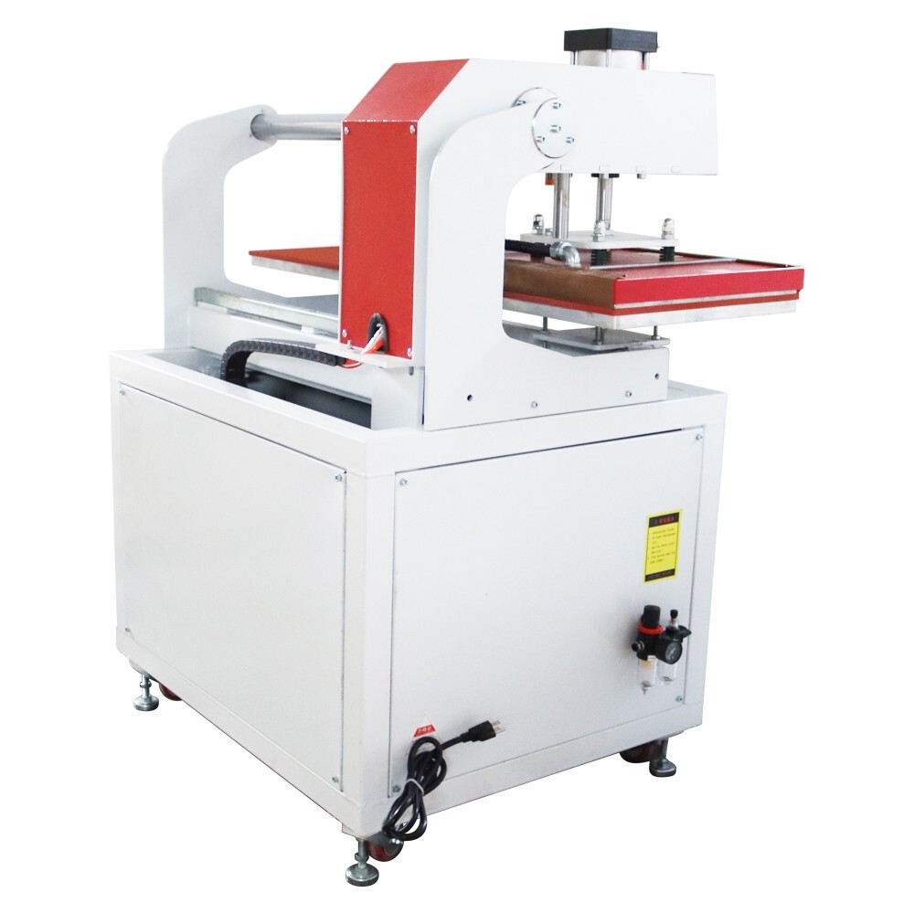 Full-automatic Double-position Heat Transfer Printing Machine Pneumatic 110V