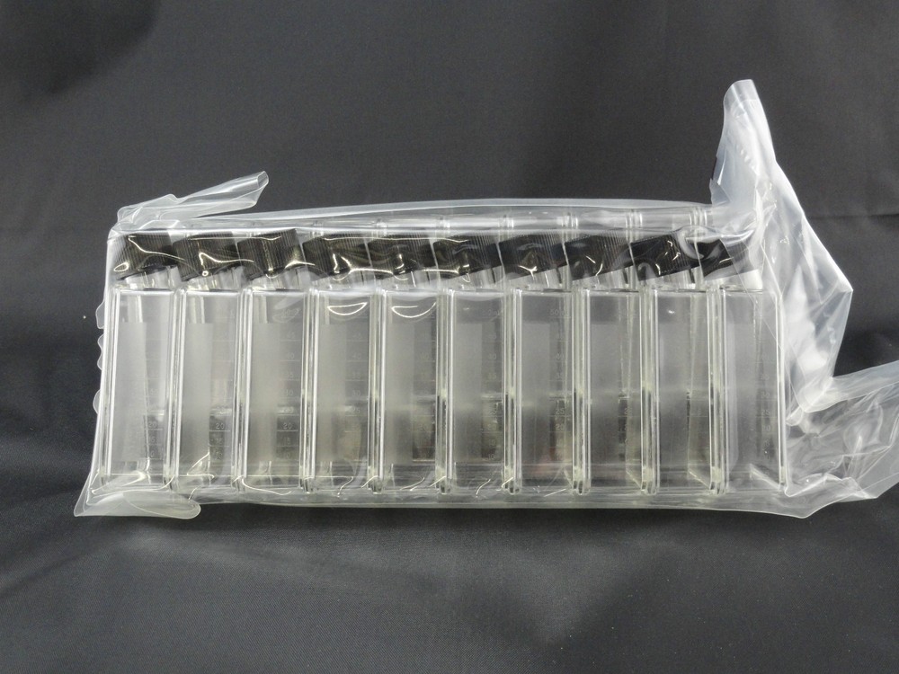 20 Corning 25cm² Cell Culture Flasks 3055 Angled Neck Triangular Sterile Treated