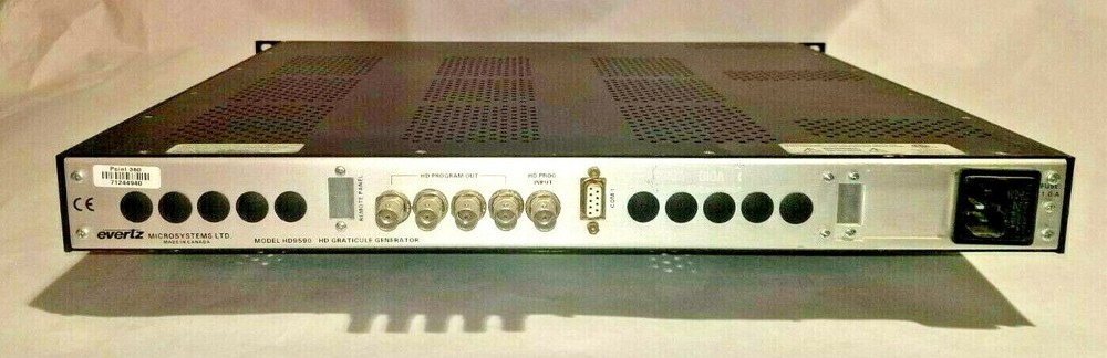 Evertz HD9650 HD Graticule Generator