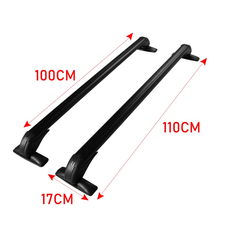 For VW Golf MK7 2011-2021 Top Roof Rack Crossbars Luggage Kayak Cargo Carriers