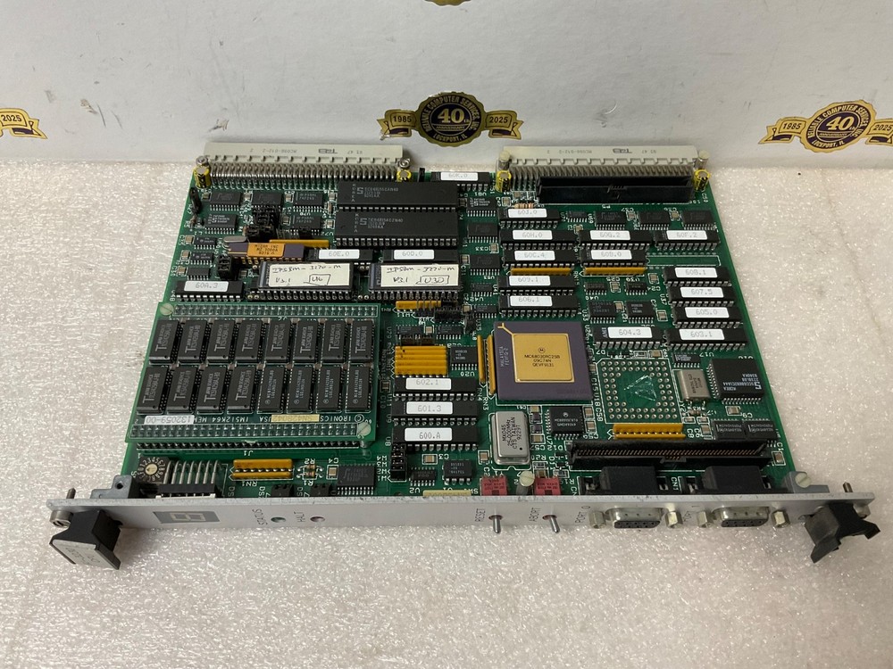 Ironics IV-3230 CPU VME Computer Module MVME with IM512K64 Memory Module