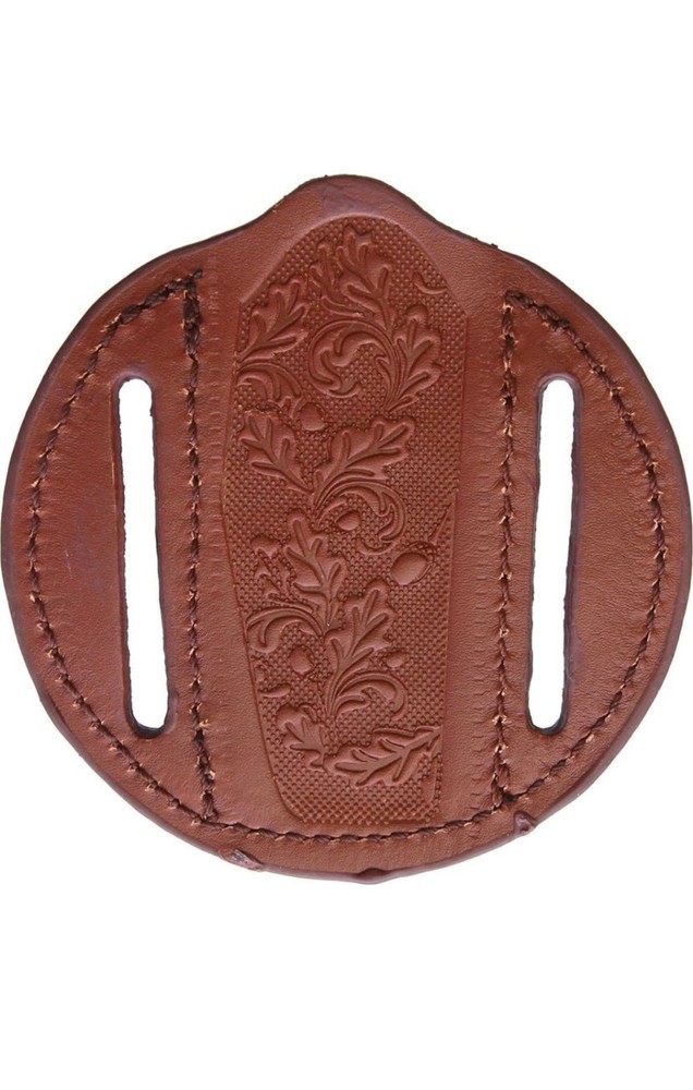 Round Leather Sheath 3.75"  Diameter