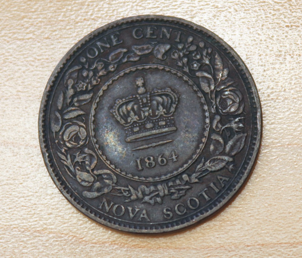 1864 Nova Scotia 1 Cent