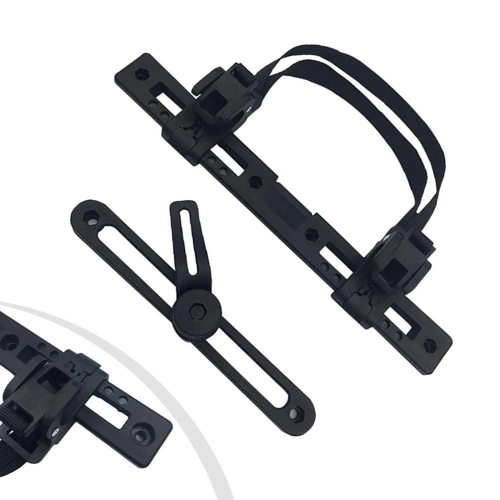 Adjustable Bike Pannier Hook Buckle Hardware Kit for Side Bag Mounting