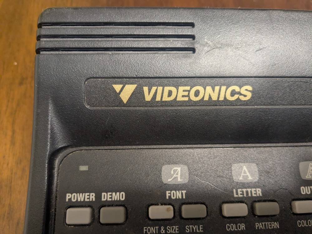 Videonics Video Titlemaker 2000 NTSC - As-Is