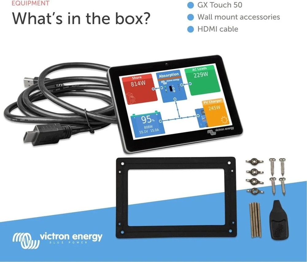 Victron GX Touch 50 & GX Touch 70