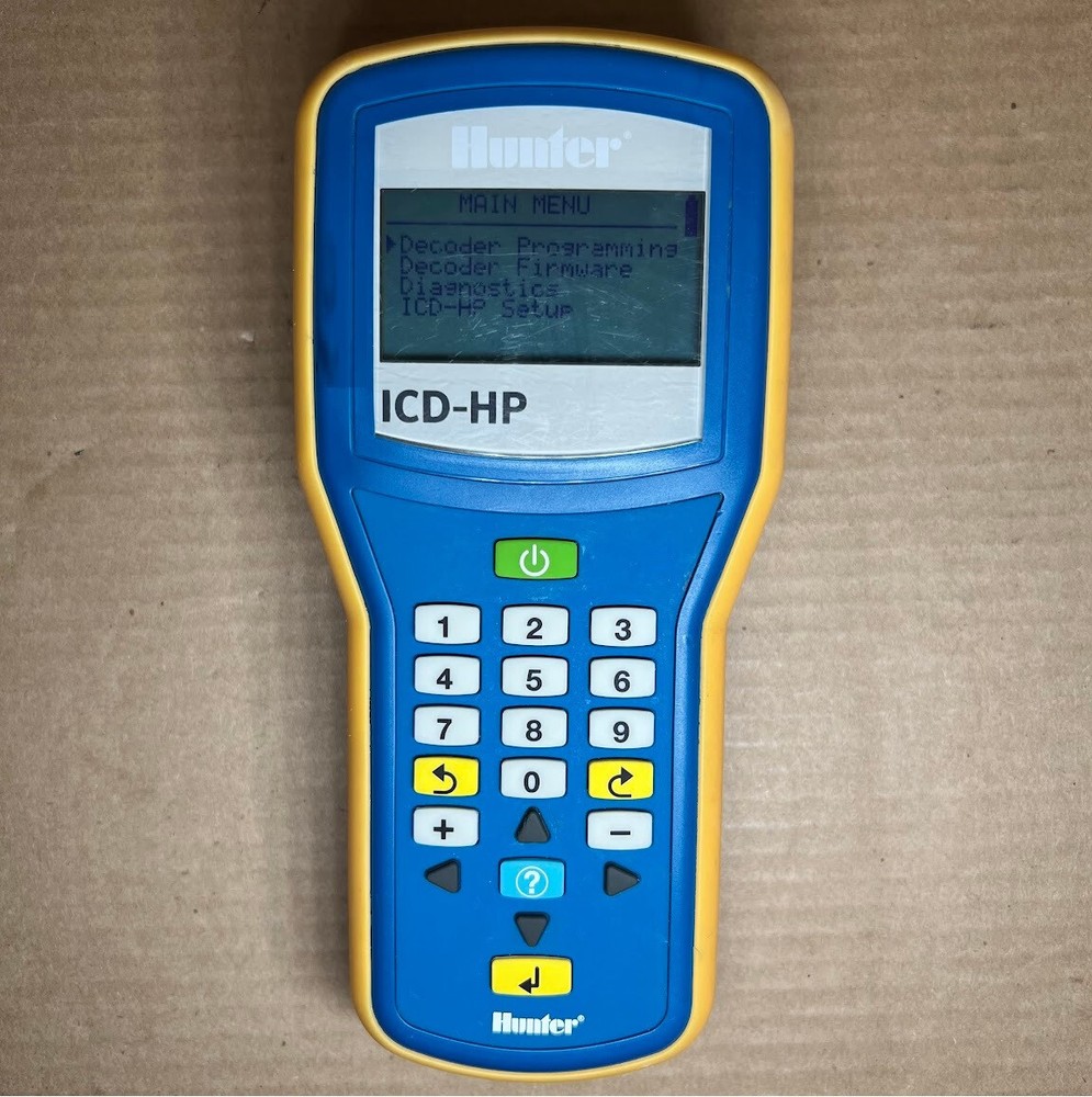 Hunter ICD-HP Wireless Handheld Decoder Programmer for ICD blue