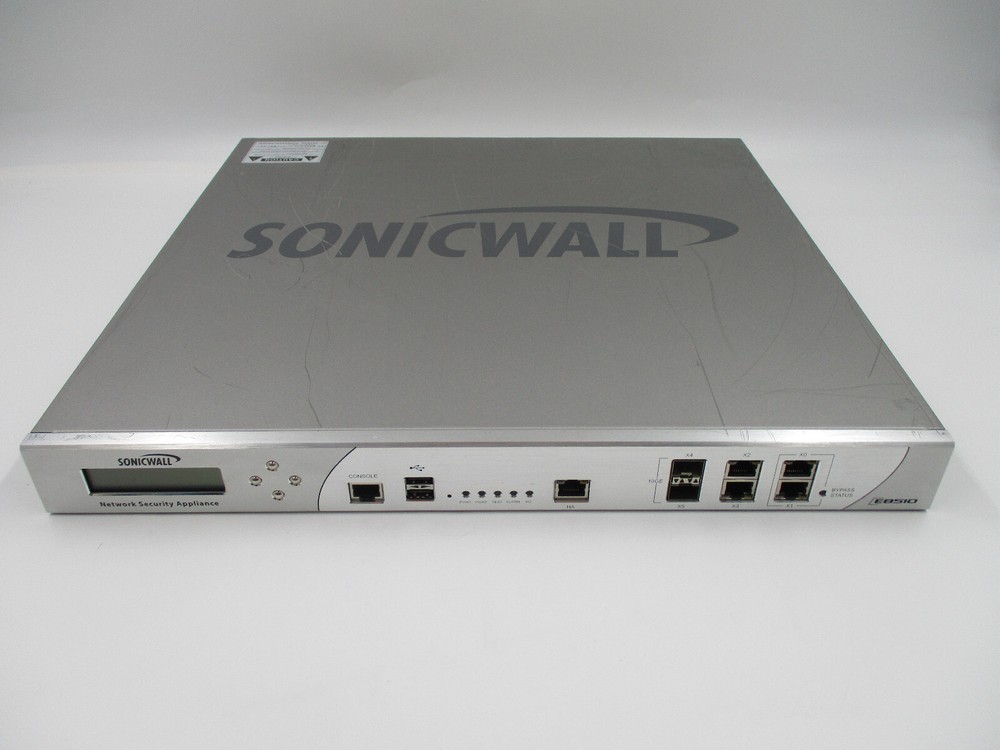 Dell SonicWall NSA E8510 Network Security Appliance Tested Working