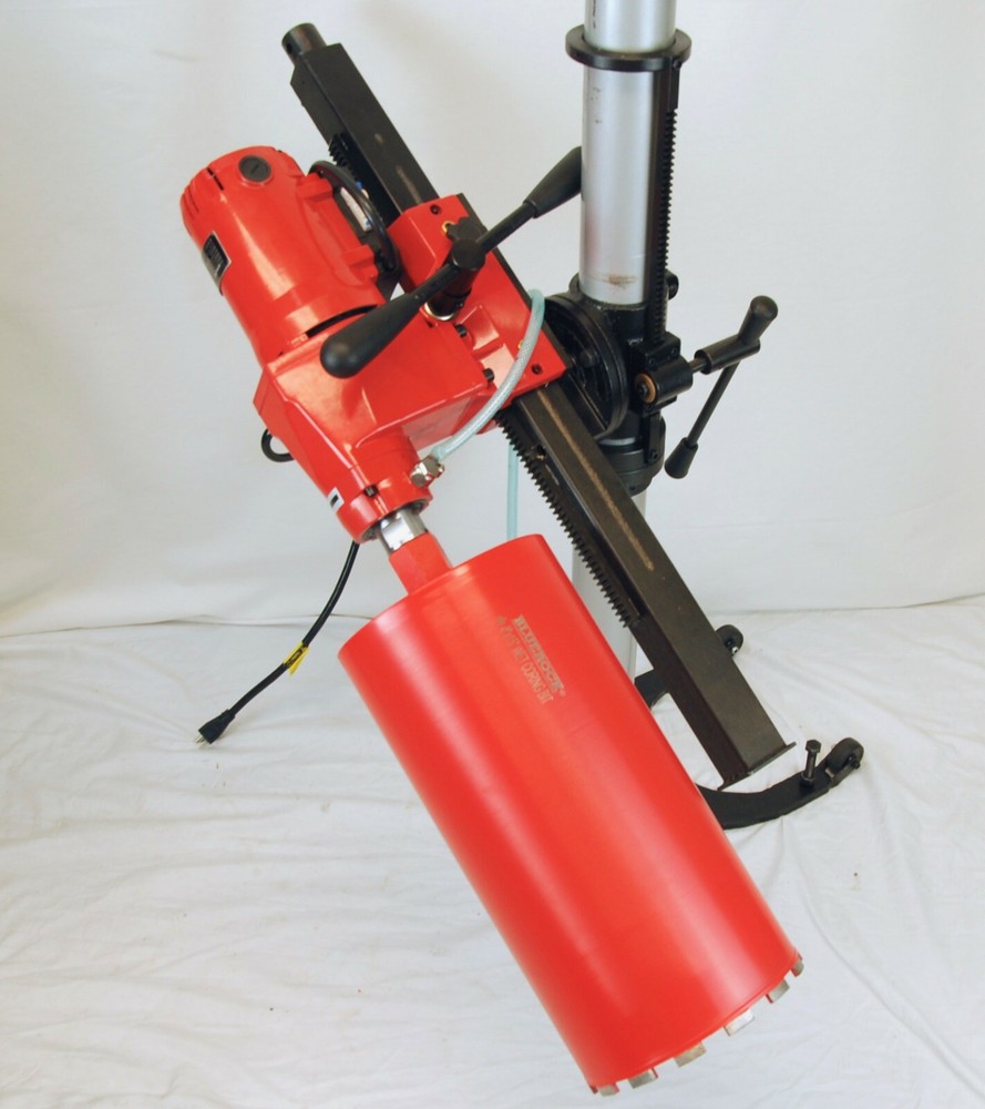 DRILL ANY ANGLE BLUEROCK 8Z1 TEL Telescoping Stand Concrete Core Drill NEW