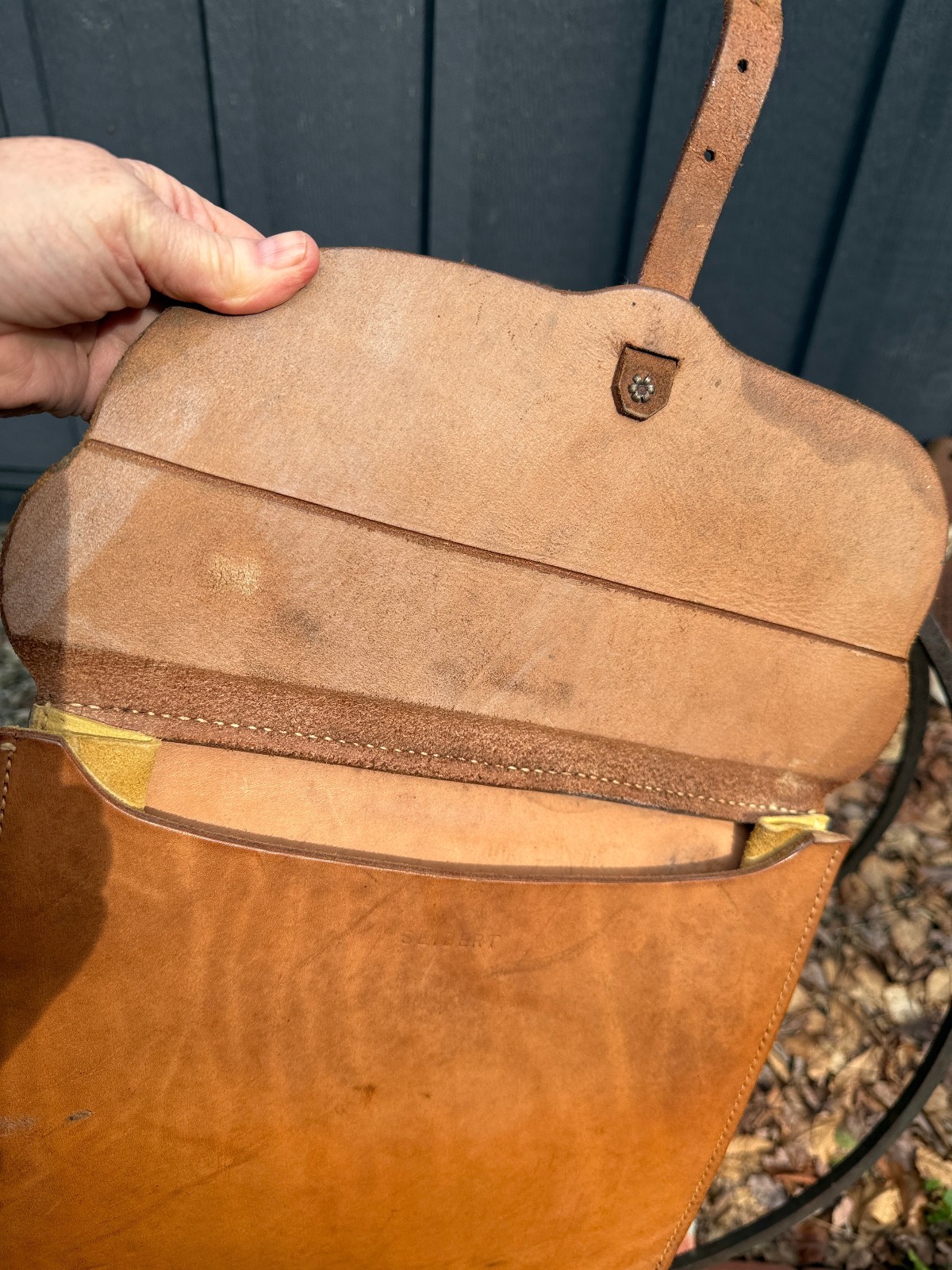 VTG LEATHER SADDLE BAGS WESTERN EQUESTRIAN TACK HORSE TACK CUSTOM HAND MADE