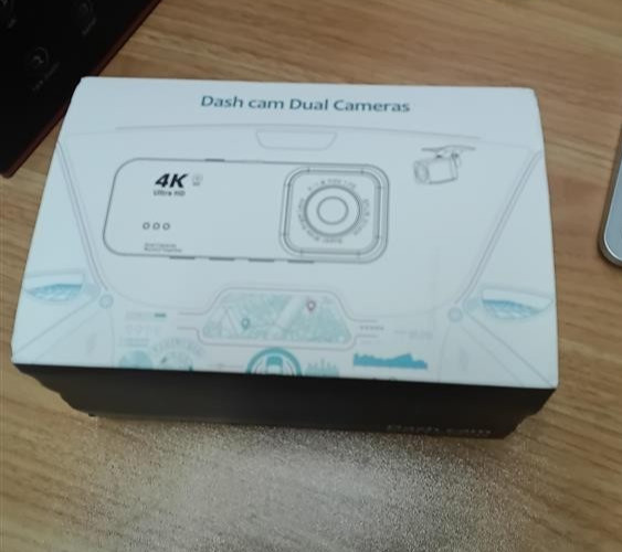 Dash cam dual cameras