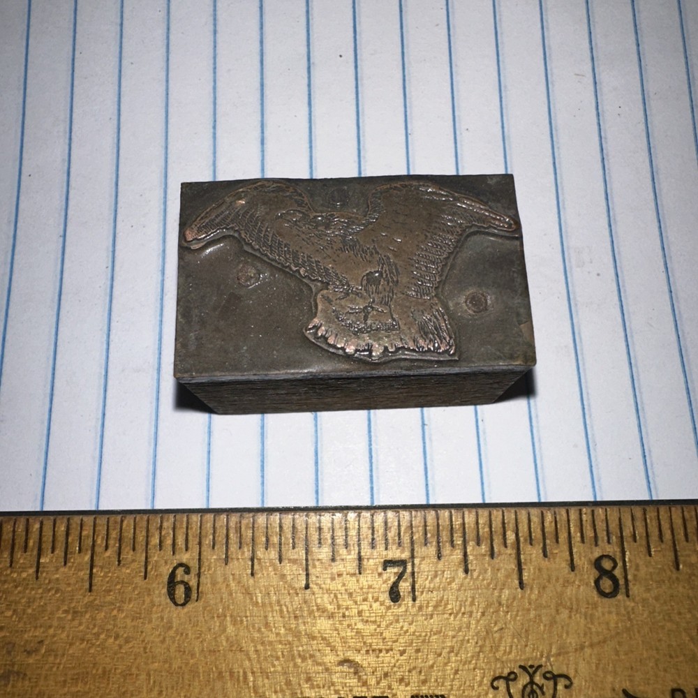 Print Block ( Majestic Eagle ) Copper Face￼