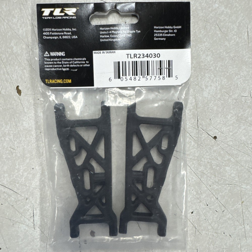 TLR234030 Front Arm Set 22sCT 2.0
