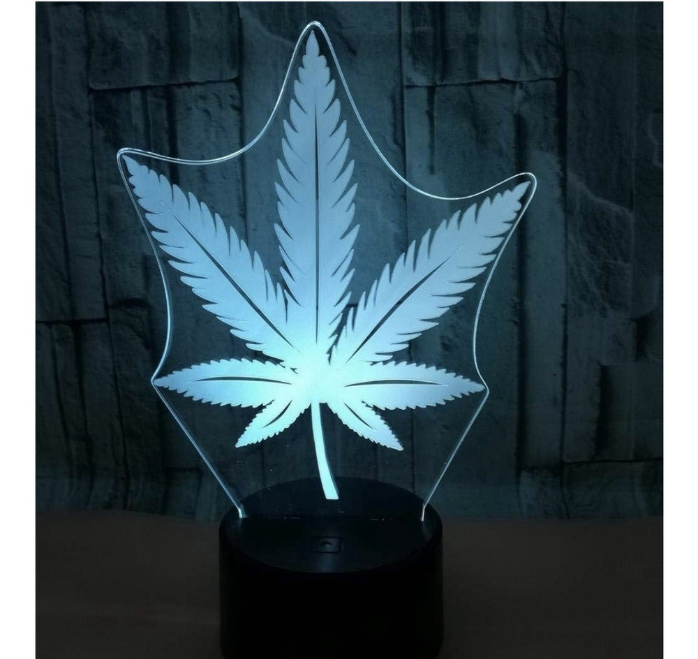 420 Leaf 3D LED Table Lamp/Night Light