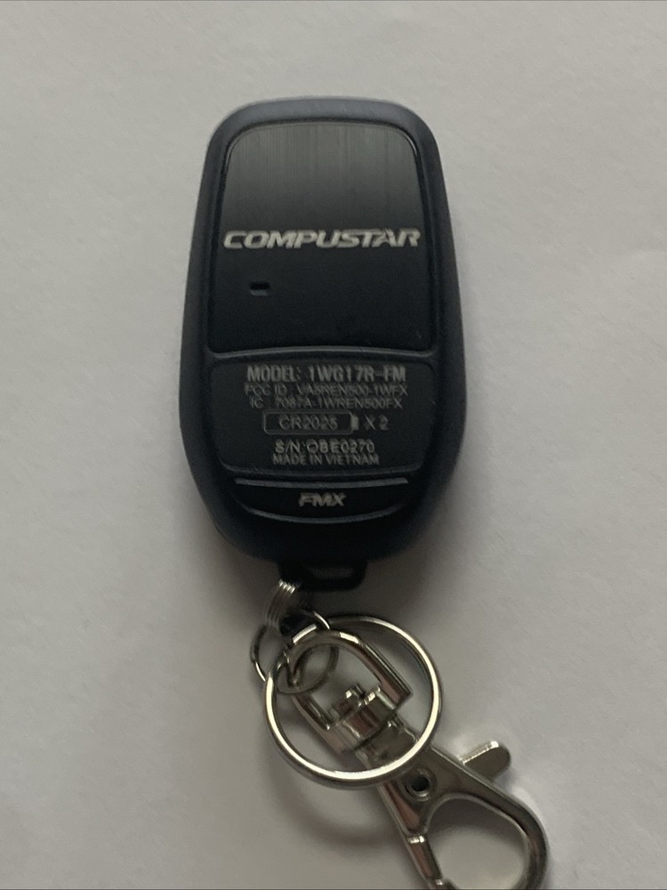 Compustar 1WG17R-FM 1Way 3000' Range Replacement Remote Control Transmitter