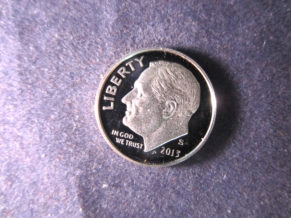 2013-S Silver Roosevelt Dimes Deep Cameo Mirror Proof - Upper Grading Ranges