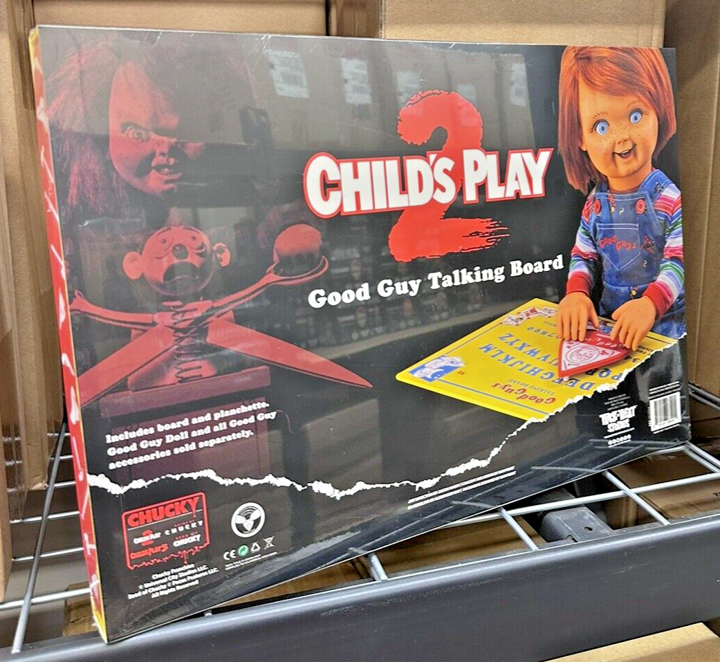 Child's Play 2 Good Guy Talking Ouija Board Chucky Doll Trick or Treat Studios