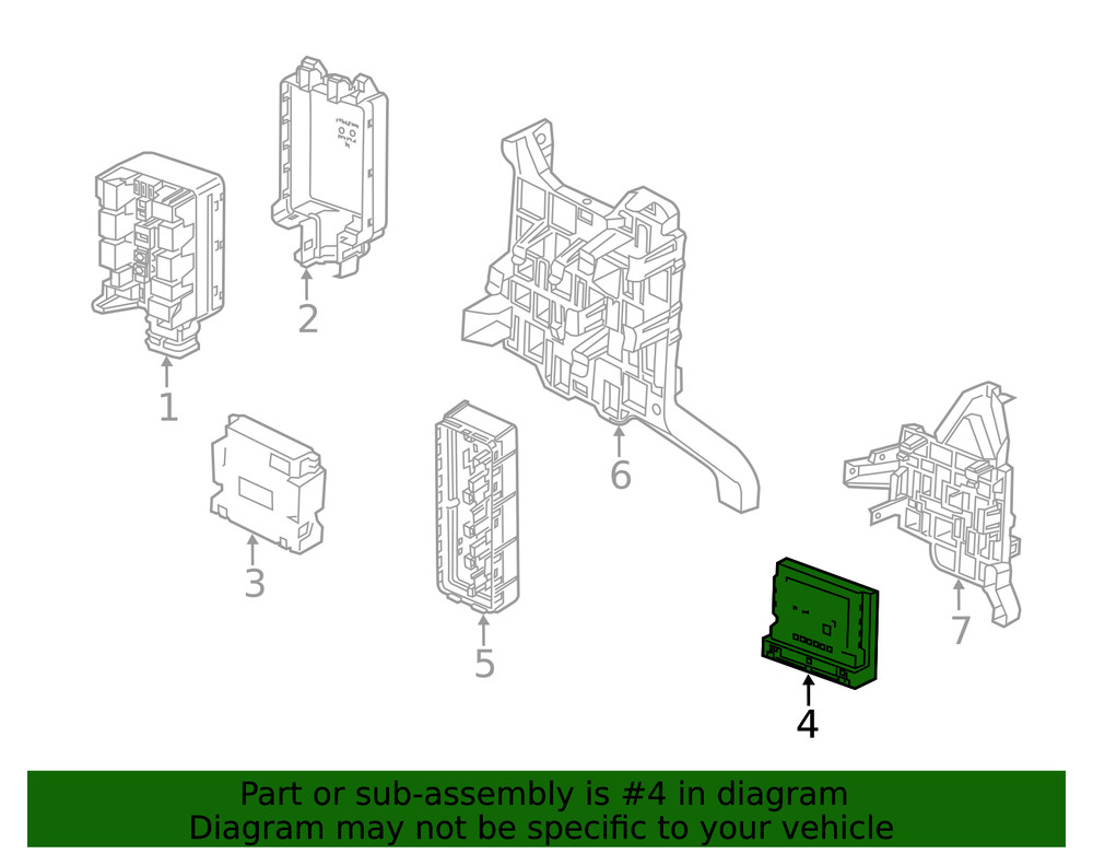 Genuine GM Body Control Module 13547771